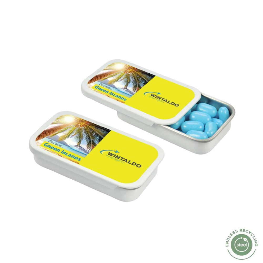 Reklaamkommide slaidikarp mini tina, tootepilt