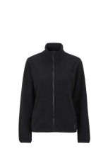 Wallis Lady sweatshirt – täispika lukuga pusa, Must