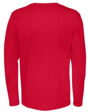 Long Sleeve Man – T-särk, Punane – Cottover (2)