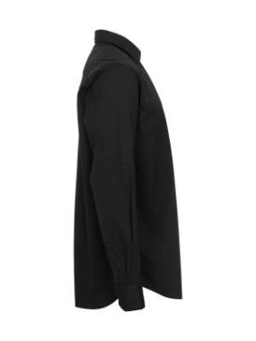 Poplin Slim fit Man – särk, Must – Cottover (2)