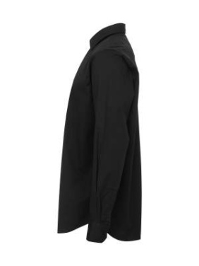 Poplin Slim fit Man – särk, Must – Cottover (3)