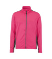 Evora fullzip man – jope, Neoonroosa/hall
