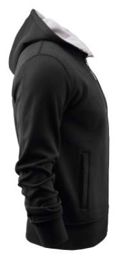 Parkwick Sweater – täispika lukuga pusa (meestele), Must – James Harvest (3)