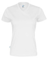 T-shirt Lady – V-kaelusega kampsun, Valge