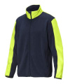 Cortina Fleecejacket – pusa, Merepunane/kollane