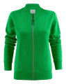 Javelin Sweater – täispika lukuga pusa (naistele), Värske roheline