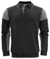 Prime Polosweater Unisex – pusa, Must/antratsiit
