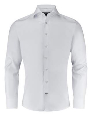 BB60 Twill Slim Slim Fit – särk (meestele), Valge – J.Harvest & Frost (2)
