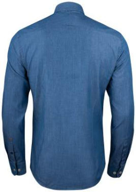 IB130 Woven Indigo Regular Fit – särk (meestele), Indigo – J.Harvest & Frost (3)