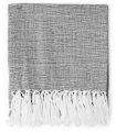 Hamam Recycled – rätik, Must