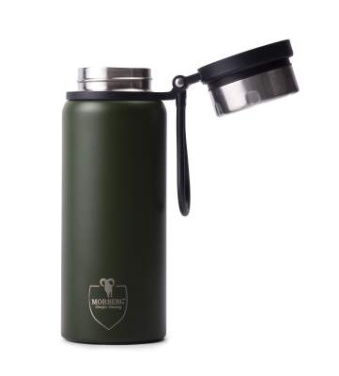 Thermos 75 cl – kruus, Roheline – MORBERG by Orrefors Hunting (2)