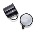 Enameled metal – kruus, Must