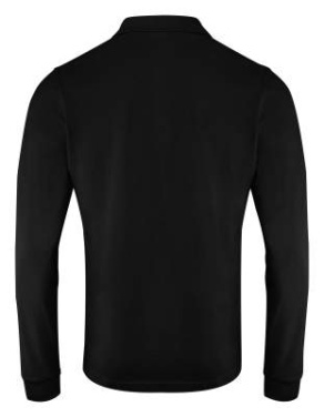 Surf Pro L/S Pique – polosärk (meestele), Must – Printer Essentials (2)