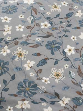 Voodikomplekt Borgvik Satin, Hall – Kosta Linnewäfveri (3)