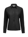 Crepe Satin Blouse – särk, Must