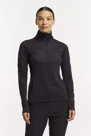 TXlite Windblock Half Zip – jope (naistele), Must – Tenson (1)