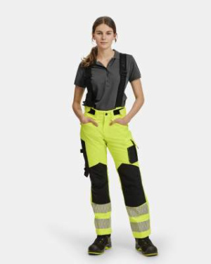 2235 Winter Hi-Vis – püksid, Kollane/must – Jobman (4)