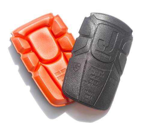 9943 Kneepads – püksid, oranž/must – Jobman