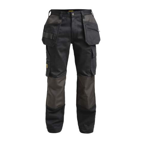2312 Craftsman Cotton – püksid, must – Jobman (1)