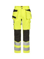 2379 Craftsman Stretch Hi-vis – püksid, Oranž / must