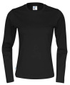 Long Sleeve Lady – T-särk, Must