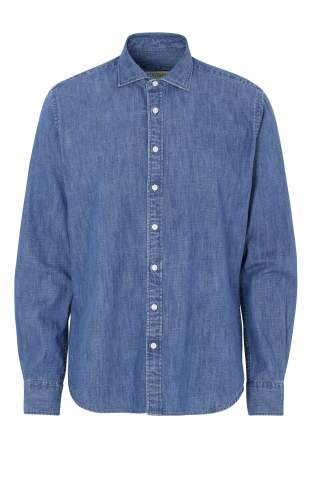 Denim Slim Fit Man – särk, Sinine – Cottover (1)