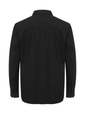 Poplin Comfort Man – särk, Must – Cottover (2)
