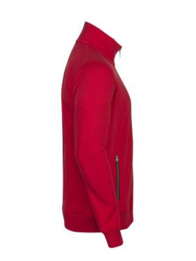 Novahill Sweater – täispika lukuga pusa (meestele), Punane – James Harvest (3)
