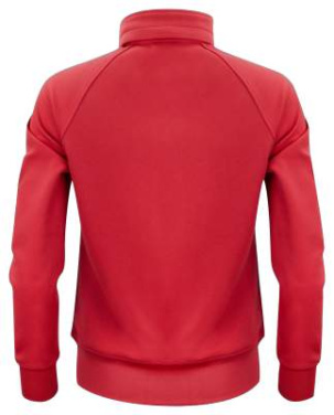 Jog RSX Sweater – täispika lukuga pusa (naistele), Punane – Printer (2)