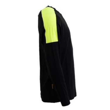 L/S – T-särk, Must/kollane – Jobman (4)