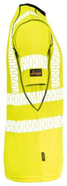 5597 UV-Pro Hi-Vis – T-särk, kollane – Jobman (4)
