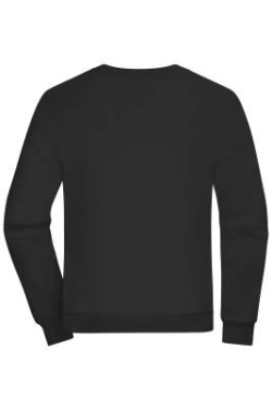 Avara lõikega unisex pusa OCS Blended & RCS, must - James & Nicholson (4)