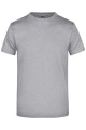 Paksem ümarakaelusega T-särk (180 g/m²), hall-kanarbik
