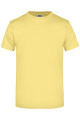 Paksem ümarakaelusega T-särk (180 g/m²), helekollane