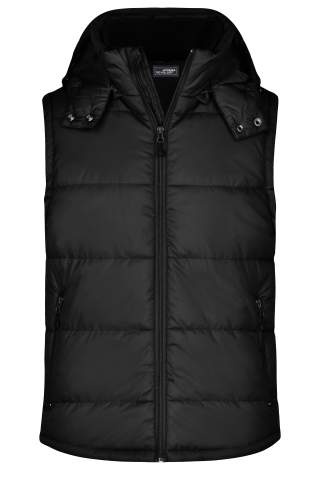 Meeste polsterdatud vest, must – James & Nicholson (1)