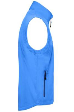 Meeste softshell-vest, azur – James & Nicholson (3)