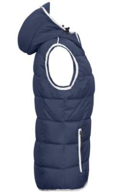 Naiste merendusvest, tumesinine/valge – James & Nicholson (3)
