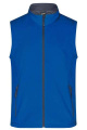 Meeste Promo softshell vest, meresinine/tumesinine