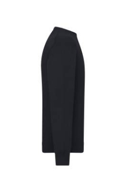 Meeste ümara kaelusega pullover, must – James & Nicholson (3)