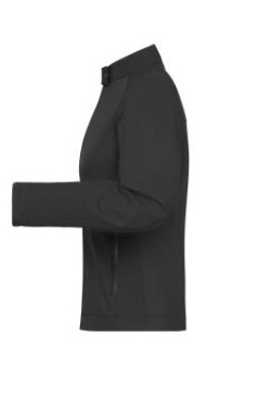 Naiste softshell-jakk, must – James & Nicholson (2)