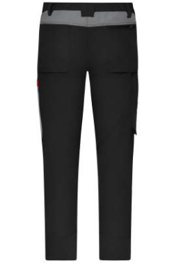 Tööpüksid (aastaringseks kasutamiseks) neljas suunas venivast materjalist, must/metallhall – James & Nicholson (4)