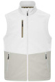 Tööriiete pehmest vest, valge/tsement