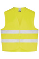 Turvavest, fluorestseeruv-kollane