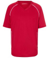 Meeskonna särk, punane/valge