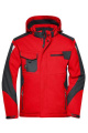 Craftsmen Softshell jakk – STRONG, punane/must