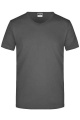 Meeste Slim Fit V-T-särk, grafiit