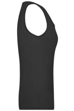 Naiste elastne top, must – James & Nicholson (3)