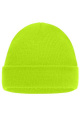 Kootud müts lastele, neoonkollane