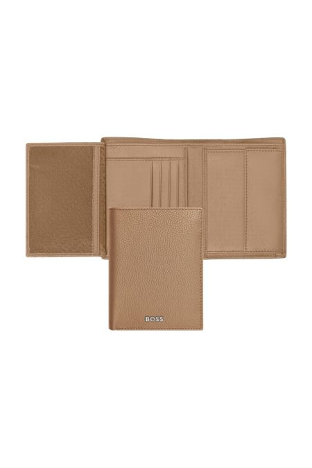 Rahakott klapiga Classic Grained kaamelipruun, tootepilt (1)