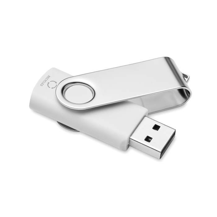 Taaskasutatud ABS-plastist Techmate USB-mälupulk 1-64 GB., tootepilt